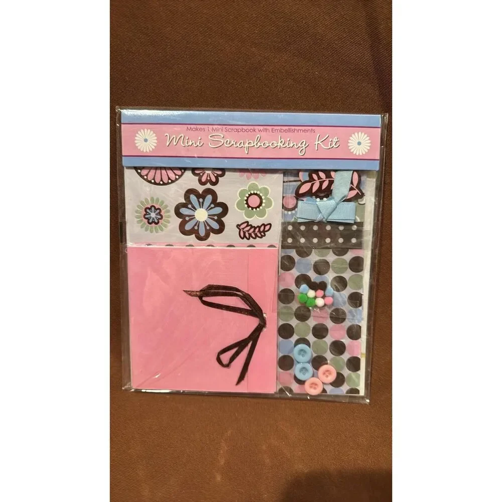 3 Sealed scrapbooking kits NEW